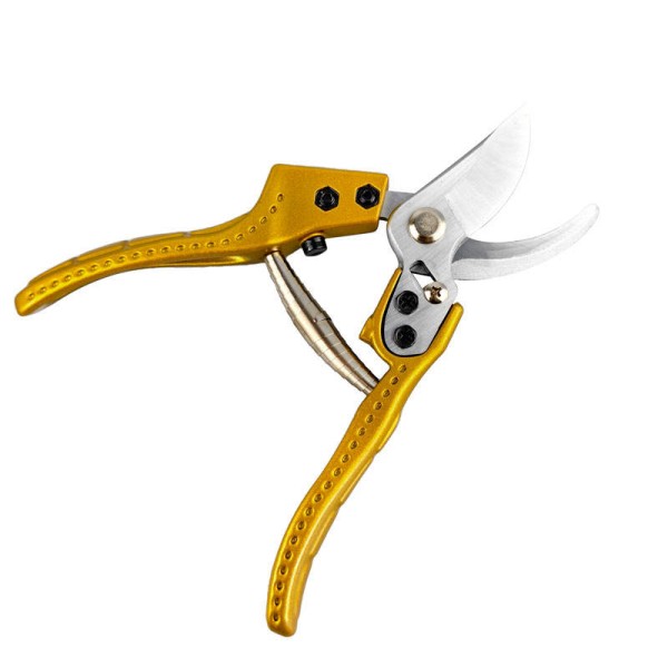 Durable Stainless Steel Blade & Metal Handle Garden Pruning Shears
