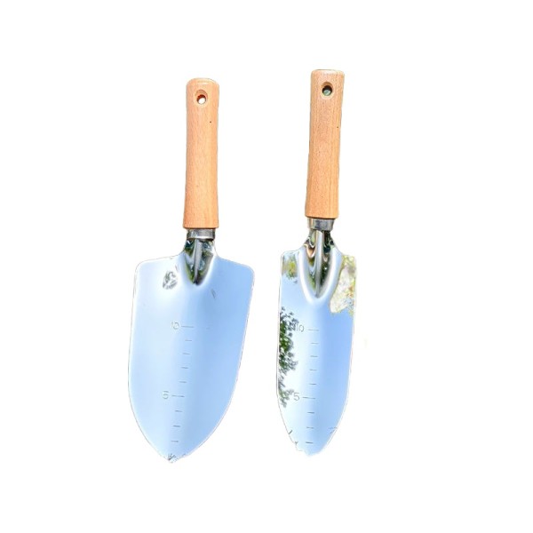 Sturdy & Durable Wooden-Handle Garden Shovel