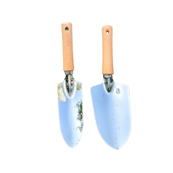 Sturdy & Durable Wooden-Handle Garden Shovel