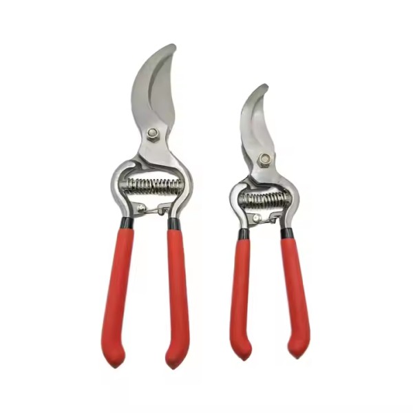 Sharp High-Carbon Steel & Rubber-Handle Garden Pru...