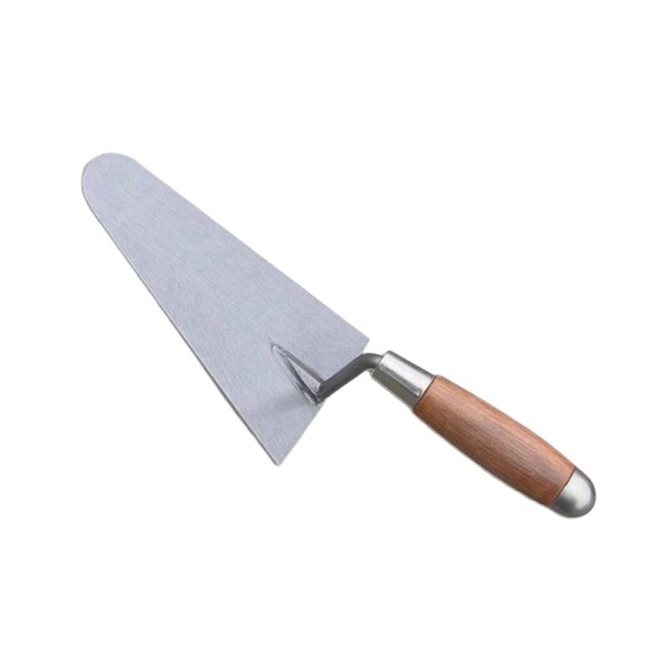 Durable Carbon Steel Mason's Trowel with Wooden Ha...