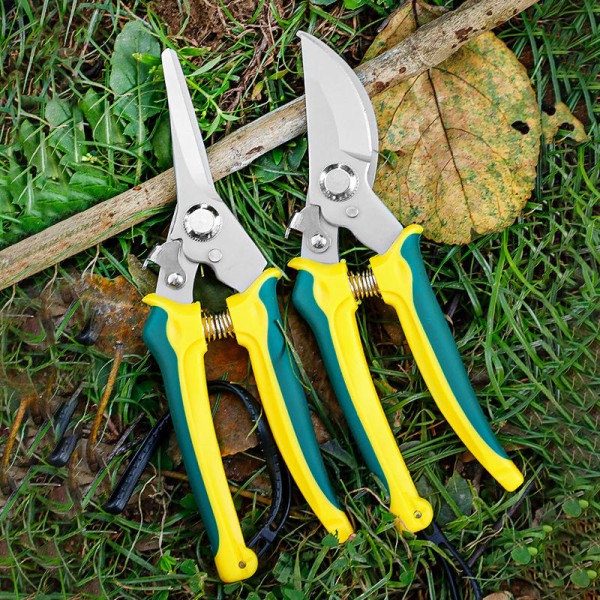 Industrial-Grade Stainless Steel Pruning Shears
