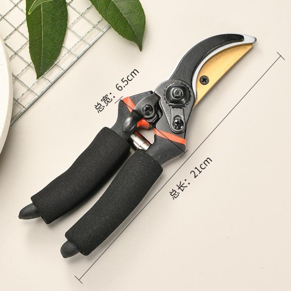 High-Efficiency Pruning Shears with Soft-Grip Hand...
