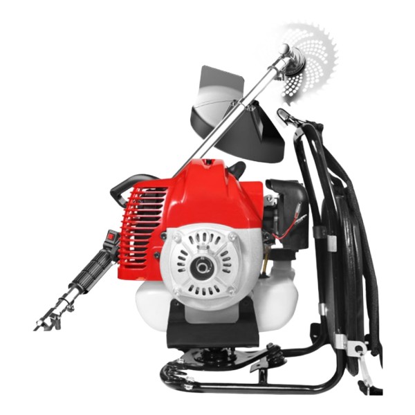 Efficient Metal-Cutting Dual-Wheel Gasoline Lawn M...