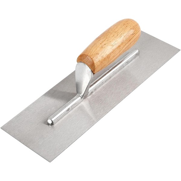 Carbon Steel Plastering Trowel with Wooden Handle
