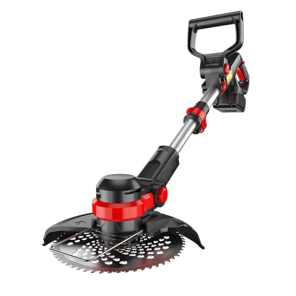 Lithium-Ion Electric Lawn Mower with Telescopic Handle