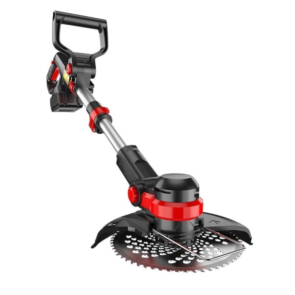 Lithium-Ion Electric Lawn Mower with Telescopic Handle