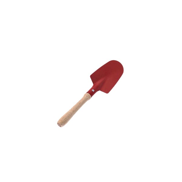 High-Hardness, Red-Coated, Pointed Garden Trowel