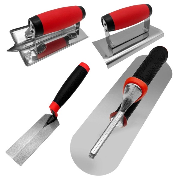 Multi-Functional Soft-Grip Plastering Trowel Set