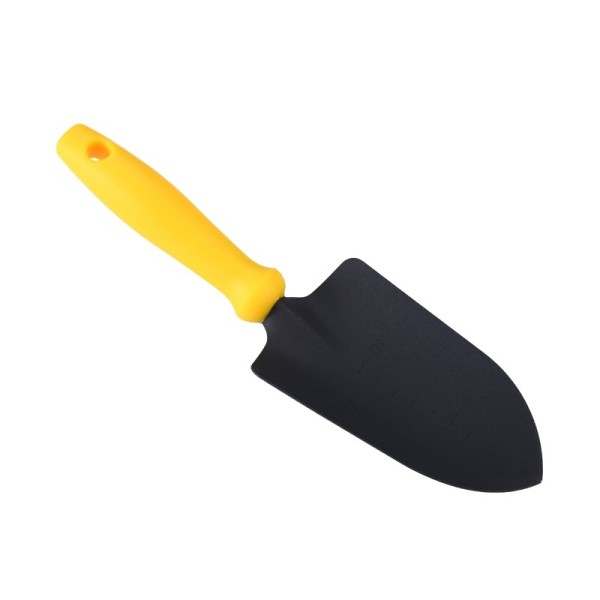 Durable Black Steel Gardening Transplanter Trowel