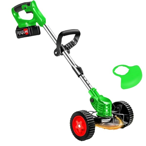 High-Power Lithium-Battery-Powered Wheeled Lawn Mower